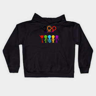 Alan Animation Becker Kids Hoodie - Family Alan Animation Becker by Ronald Cole